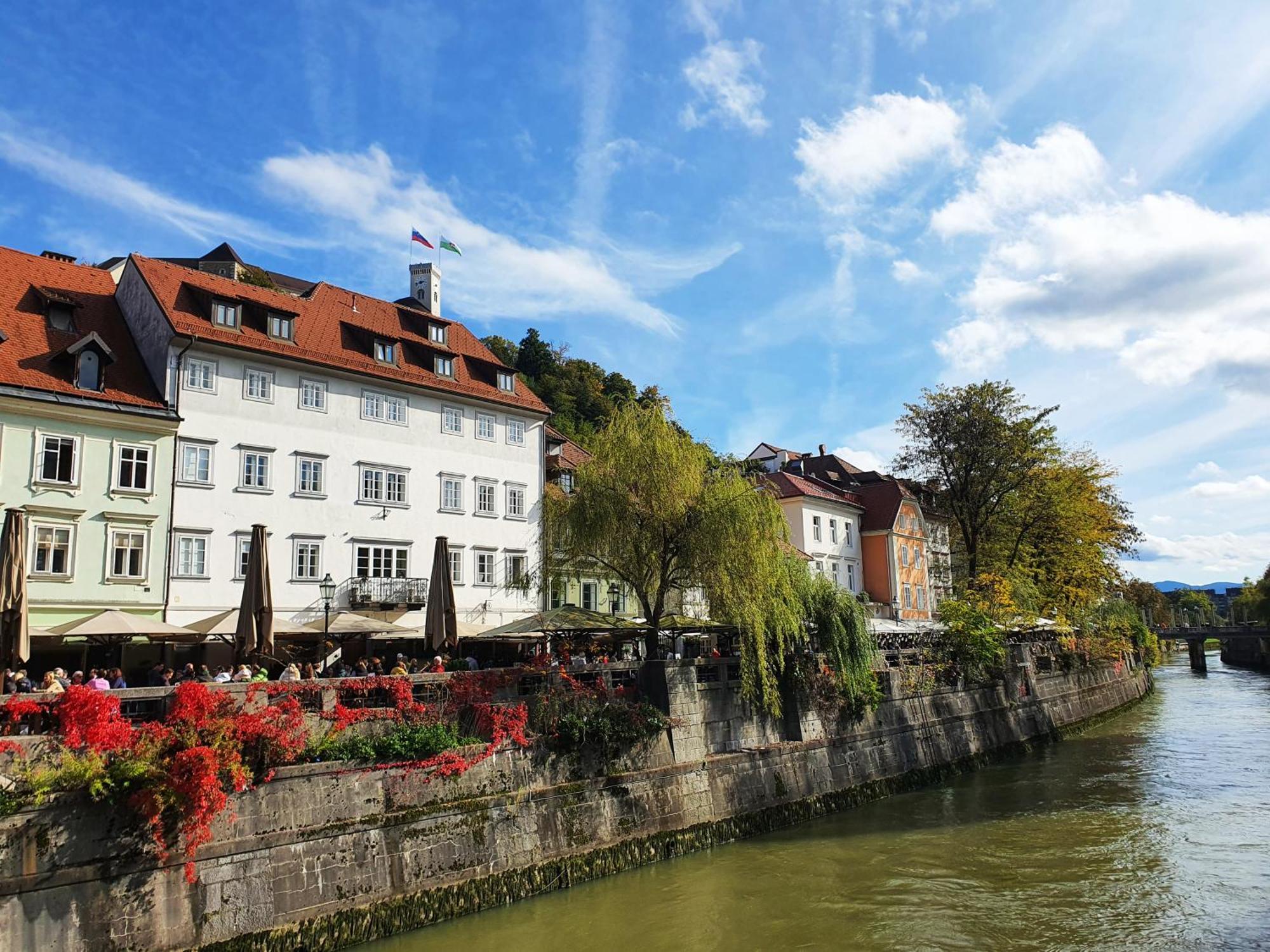 Riverside Elegance Ljubljana Bagian luar foto